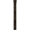 Ekena Millwork Loera Wrought Iron Bracket, (Single center brace), Antiqued Pale Gold 1 1/2"W x 10"D x 12"H BKTM01X10X12SLOAPG - alternate 6